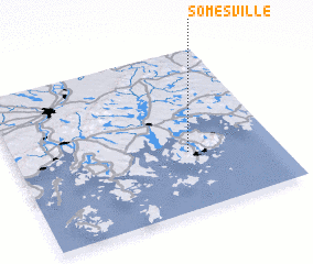 3d view of Somesville