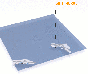 3d view of Santa Cruz