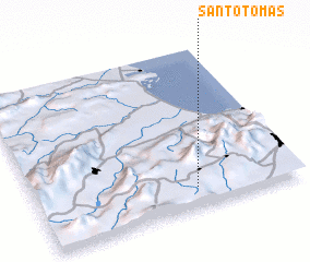 3d view of Santo Tomás