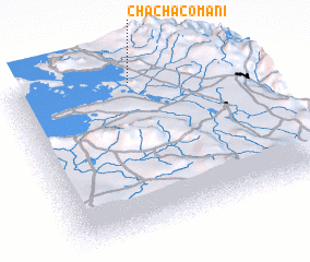 3d view of Chachacomani