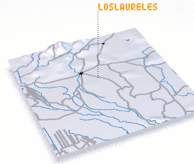 3d view of Los Laureles