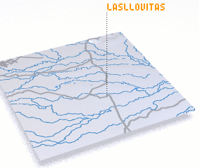 3d view of Las Llovitas