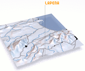 3d view of La Peña