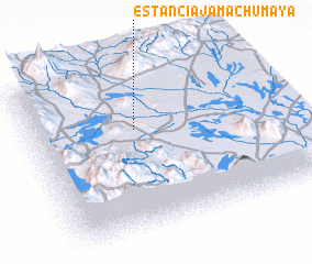 3d view of Estancia Jama Chumaya