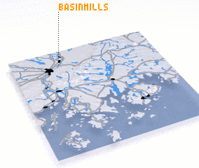 3d view of Basin Mills