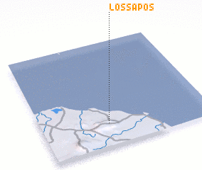 3d view of Los Sapos