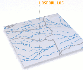 3d view of Los Novillos