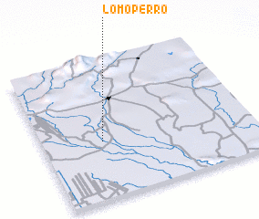 3d view of Lomo Perro