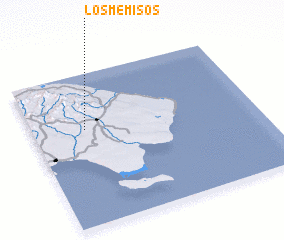 3d view of Los Memisos