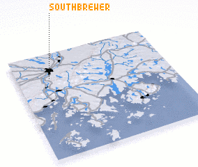 3d view of South Brewer