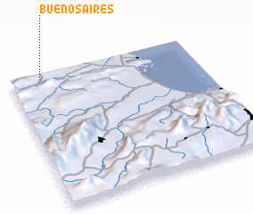 3d view of Buenos Aires