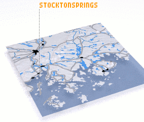 3d view of Stockton Springs