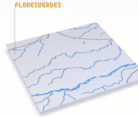 3d view of Flores Verdes