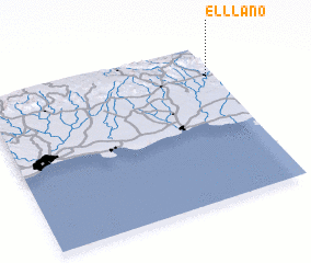 3d view of El Llano