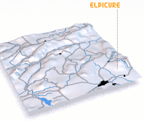 3d view of El Picure