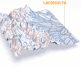 3d view of La Consulta