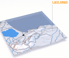 3d view of Las Lomas