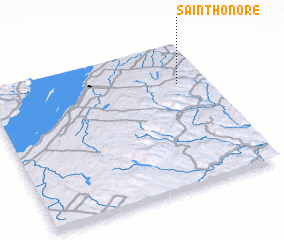 3d view of Saint-Honoré