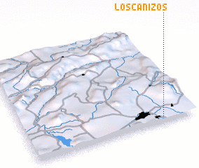 3d view of Los Cañizos