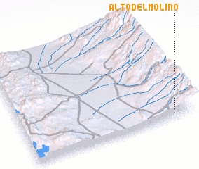 3d view of Alto del Molino