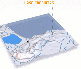 3d view of Las Cieneguitas