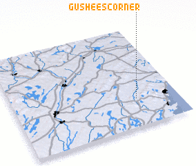 3d view of Gushees Corner