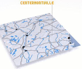 3d view of Center Montville