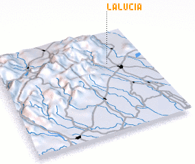 3d view of La Lucía