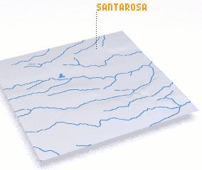 3d view of Santa Rosa