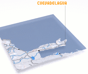 3d view of Cueva del Agua