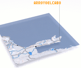 3d view of Arroyo El Cabo