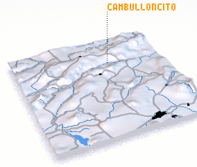 3d view of Cambulloncito