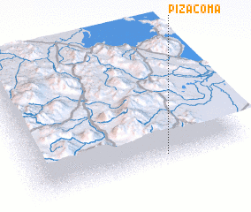 3d view of Pizacoma