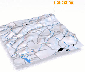 3d view of La Laguna