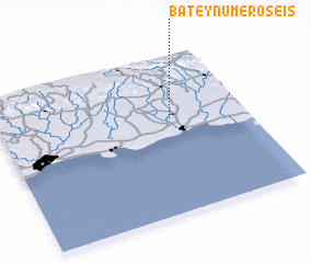 3d view of Batey Número Seis