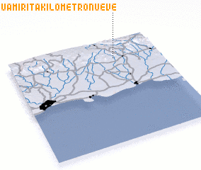 3d view of Guamirita Kilómetro Nueve