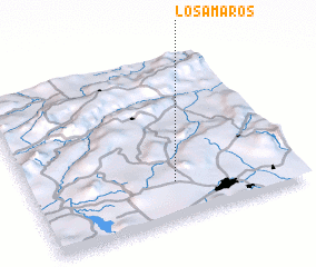 3d view of Los Amaros