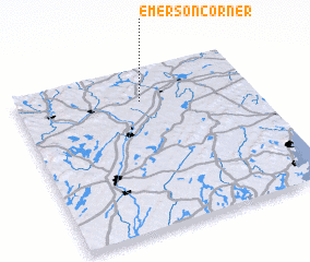 3d view of Emerson Corner