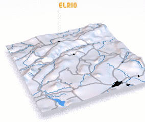 3d view of El Río