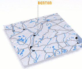 3d view of Benton