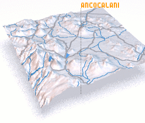 3d view of Ancocalani