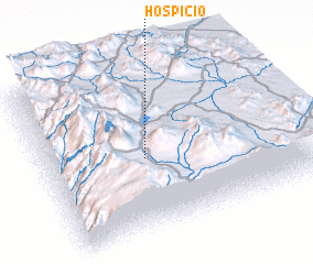 3d view of Hospicio