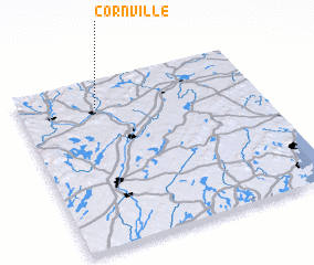 3d view of Cornville