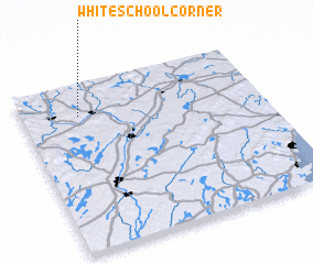 3d view of White School Corner