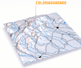 3d view of Colonia Guanare