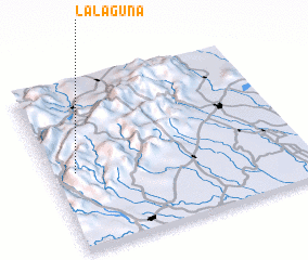 3d view of La Laguna