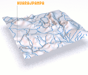 3d view of Huaraj Pampa