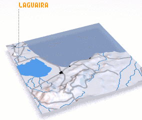 3d view of La Guaira