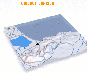 3d view of Limoncito Arriba