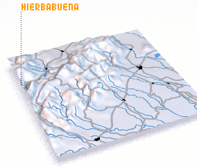 3d view of Hierbabuena